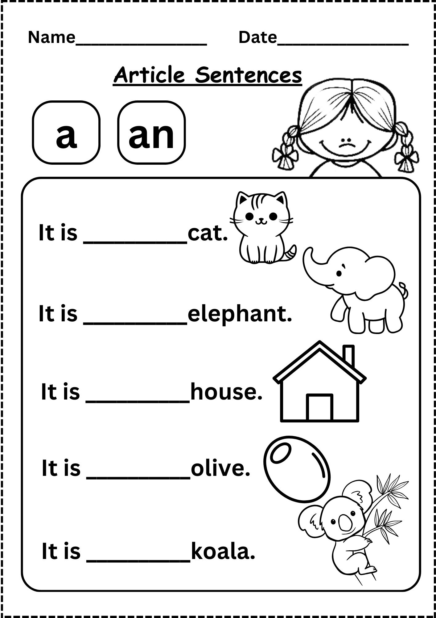 free worksheet for kindergarten free worksheet for kindergarten