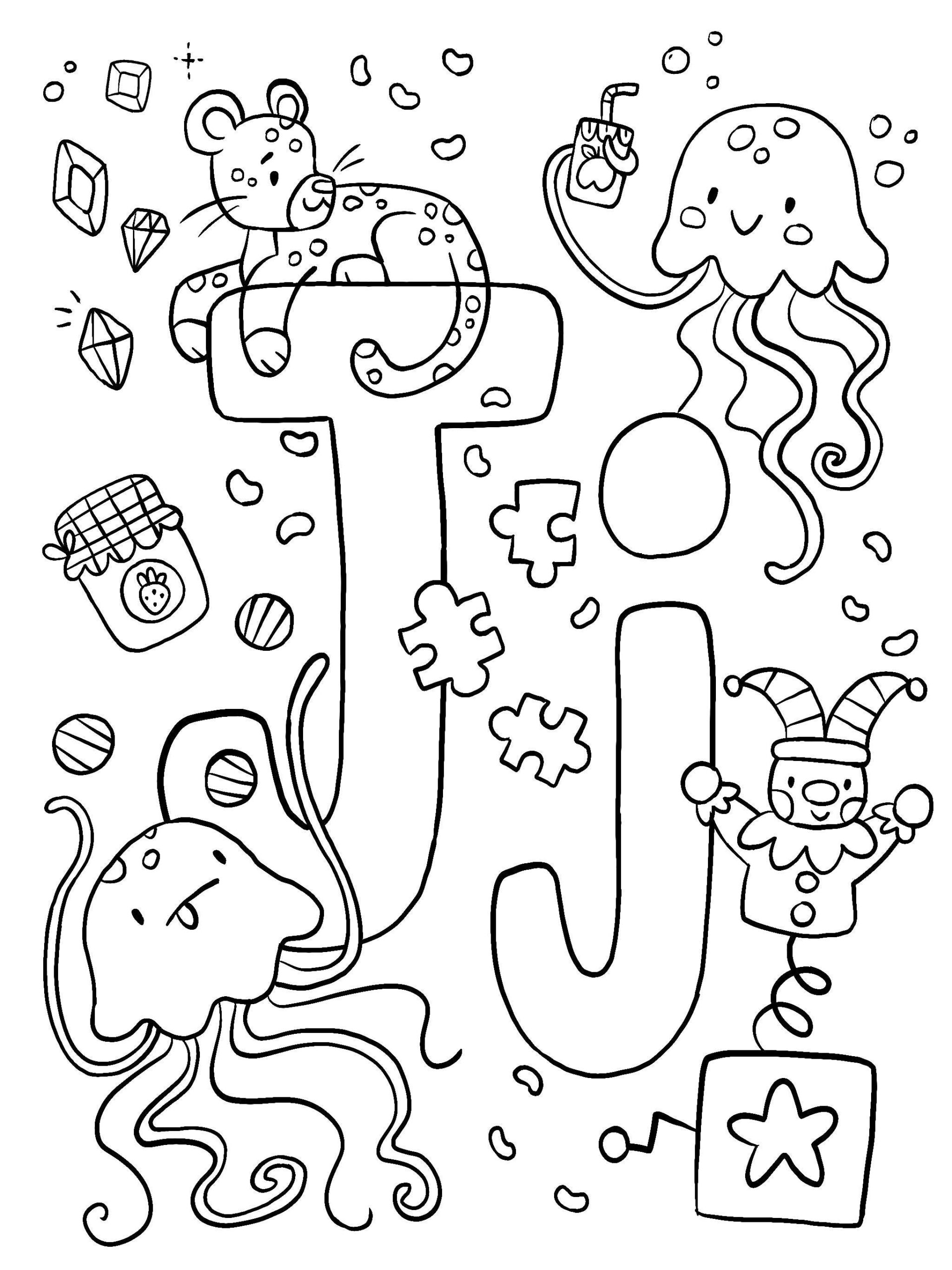 letter j coloring sheet letter j coloring sheet