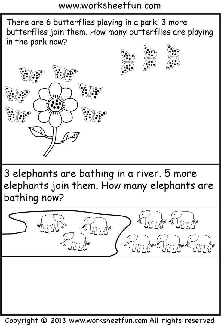 word problems for kindergarten word problems for kindergarten