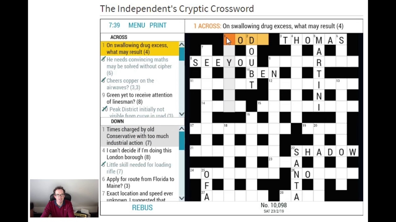 Advanced Cryptic Crossword Solving Devious Clues 101 YouTube