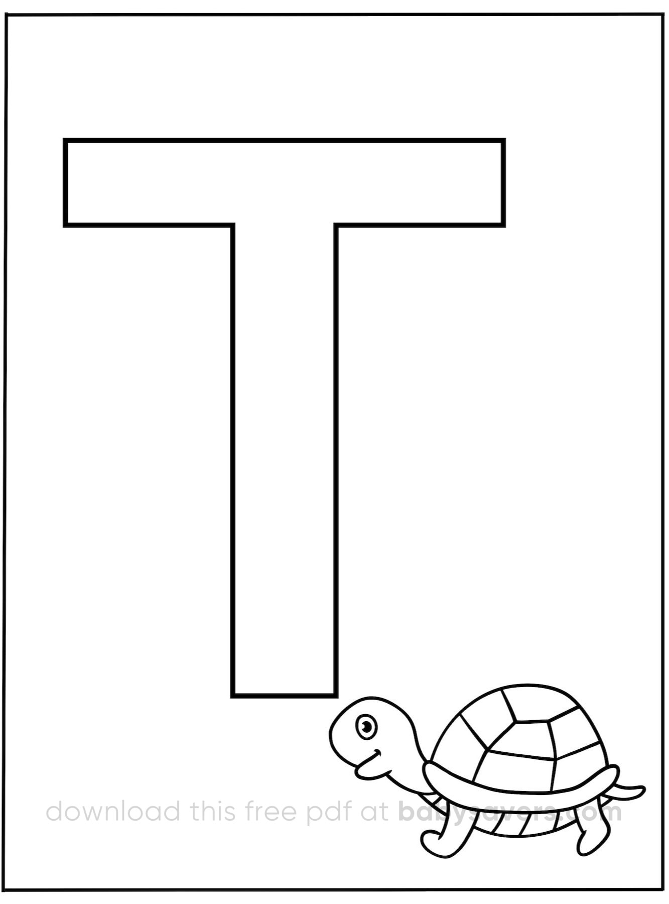 Alphabet Coloring Pages 26 Free Printables For Learning Letters