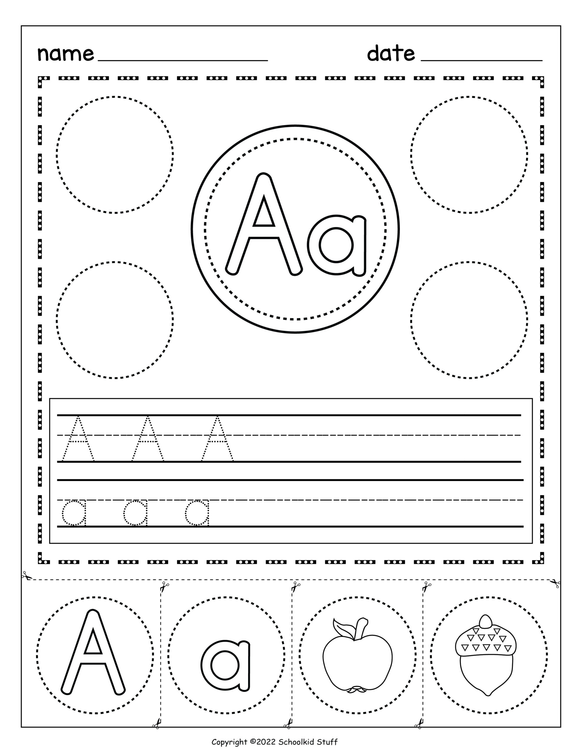 letter a worksheet kindergarten letter a worksheet kindergarten