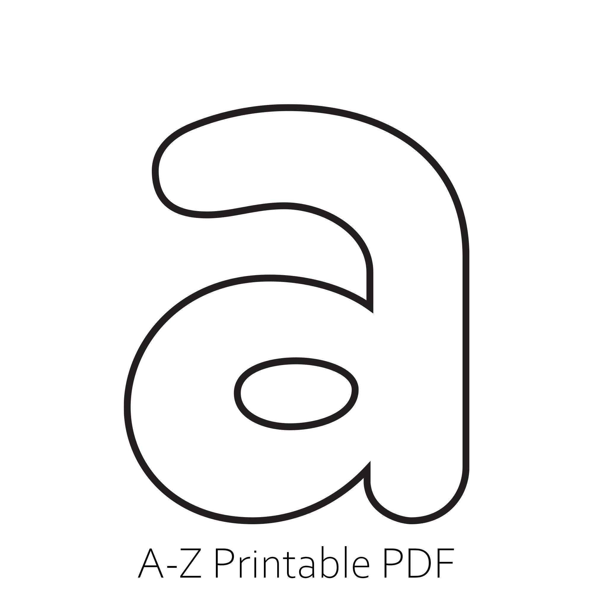 Alphabet Letters Lowercase A To Z Alphabeth Lowercase Letters PDF For Print One Letter Per Page Etsy Alphabet Letters Lowercase A To Z Alphabeth Lowercase Letters PDF For Print One Letter Per Page Etsy