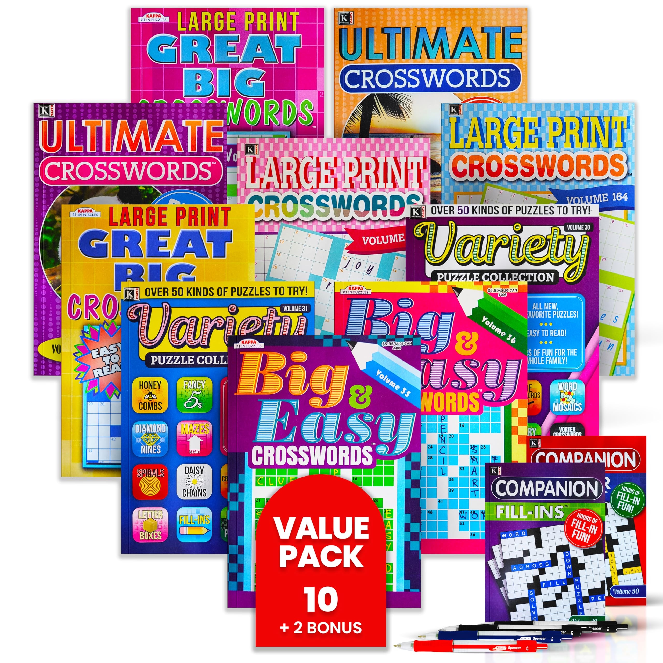 Amazon 10 Pack Large Print Crossword Puzzles For Seniors Plus 2 Fill In Puzzle Books And 4 Pens Big Bold Easy to Read Perfect Brain Stimulation Elderly Games For Retirement Hospital Activities 8 X 10 Amazon 10 Pack Large Print Crossword Puzzles For Seniors Plus 2 Fill In Puzzle Books And 4 Pens Big Bold Easy to Read Perfect Brain Stimulation Elderly Games For Retirement Hospital Activities 8 X 10