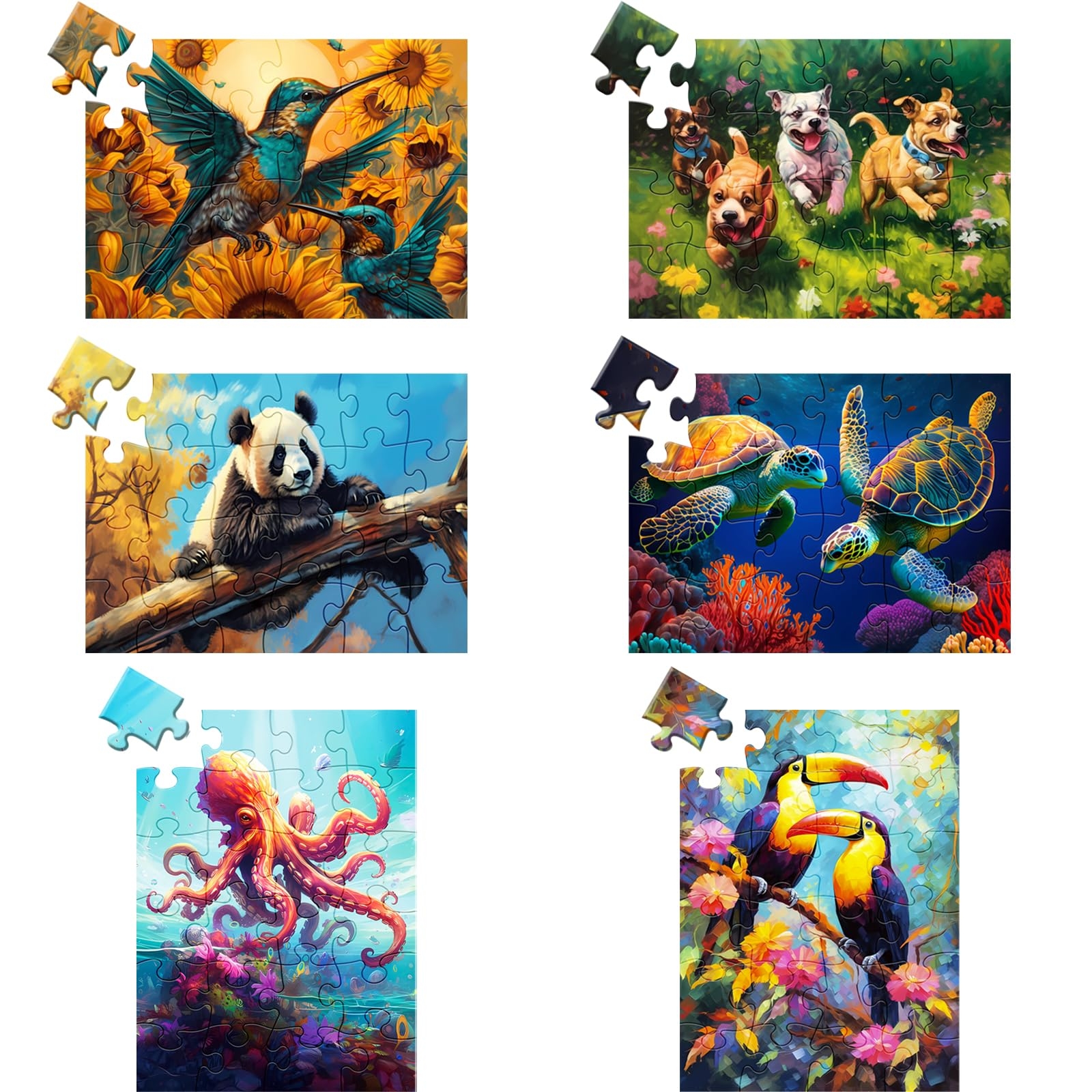 Amazon 6 Pack 24 Large Piece Puzzle For Seniors Paper Dementia Puzzles For Elderly Adults Easy Puzzle Hummingbird Turtle Dog Panda Jigsaw Puzzle Activities For Elderly Seniors Gift Toys Games Amazon 6 Pack 24 Large Piece Puzzle For Seniors Paper Dementia Puzzles For Elderly Adults Easy Puzzle Hummingbird Turtle Dog Panda Jigsaw Puzzle Activities For Elderly Seniors Gift Toys Games