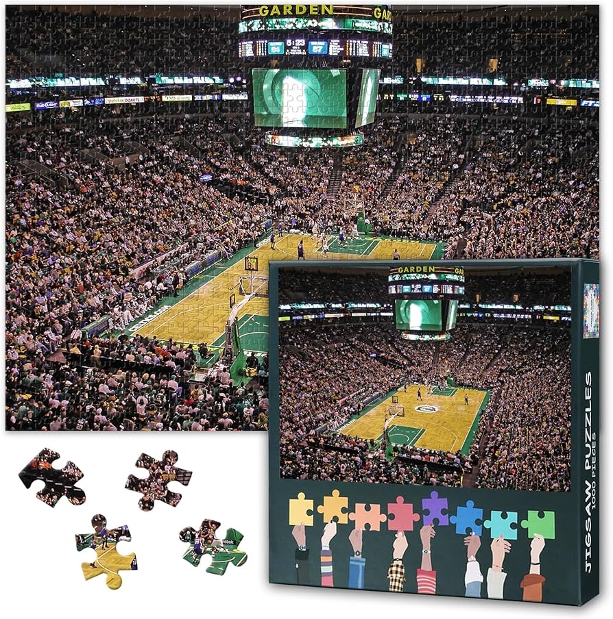 Amazon Basketball Stadium Jigsaw Puzzles 1000 Piece Puzzle For Adults Boston TD Garden Arena Difficult Challenging Puzzles For Adults 27 5 x19 7 Family Game Night Gift Home Decor Sports Series Toys Amazon Basketball Stadium Jigsaw Puzzles 1000 Piece Puzzle For Adults Boston TD Garden Arena Difficult Challenging Puzzles For Adults 27 5 x19 7 Family Game Night Gift Home Decor Sports Series Toys