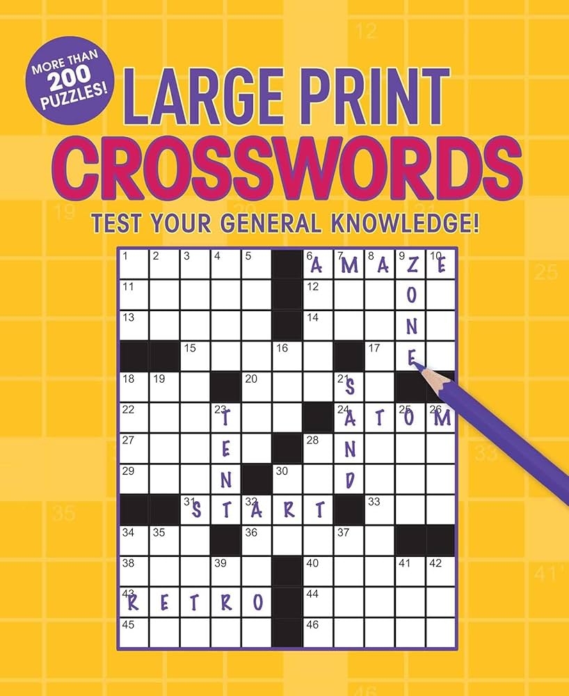 Amazon Large Print Crosswords Large Print Puzzle Books 9781645171270 Editors Of Thunder Bay Press Books Amazon Large Print Crosswords Large Print Puzzle Books 9781645171270 Editors Of Thunder Bay Press Books