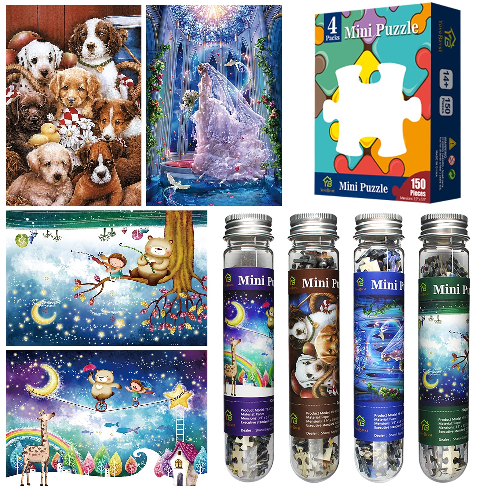 Amazon Mini Jigsaw Puzzles For Adults 150 Pieces 4 Packs Small Jigsaw Puzzle Challenging Micro Puzzle Difficult Tiny Puzzle Home Decor Entertainment 6x4in 4 Pack 4 Toys Games Amazon Mini Jigsaw Puzzles For Adults 150 Pieces 4 Packs Small Jigsaw Puzzle Challenging Micro Puzzle Difficult Tiny Puzzle Home Decor Entertainment 6x4in 4 Pack 4 Toys Games