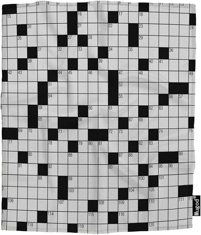 Amazon Mugod Crossword Puzzle Throw Blanket Pastime Brainteaser Square Boxes Digital Game Soft Cozy Fuzzy Warm Flannel Blankets Decorative For Bed Chair Couch Sofa 50X60 Inch Home Kitchen