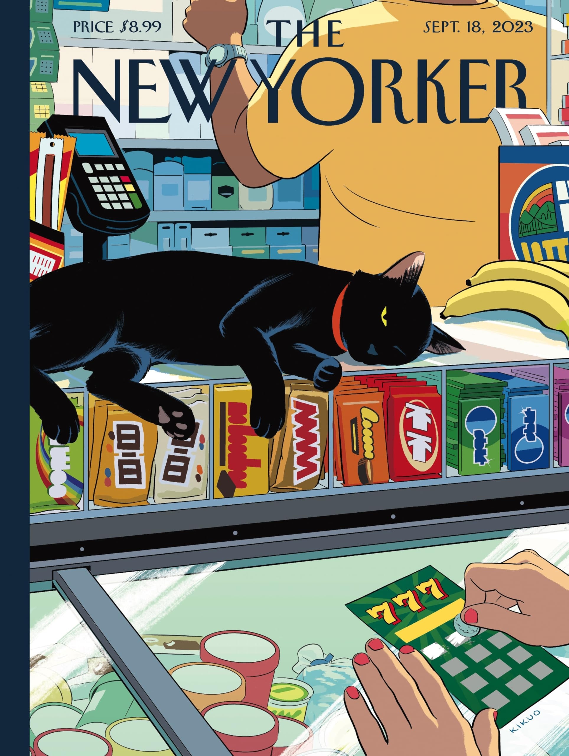Amazon New York Puzzle Company New Yorker Bodega Cat 1000 Piece Jigsaw Puzzle For Adults By R Kikuo Johnson Toys Games