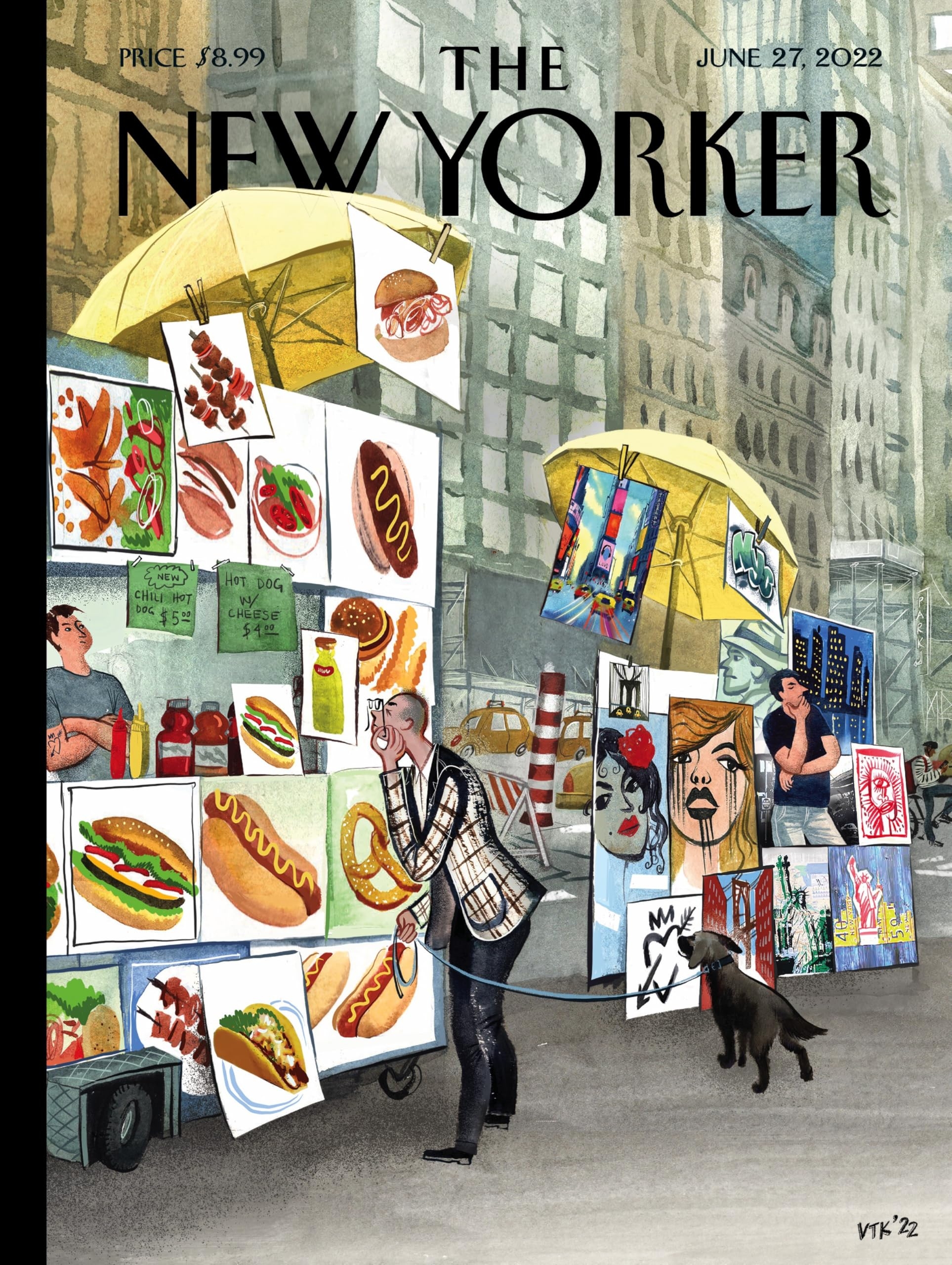 Amazon New York Puzzle Company New Yorker Sidewalk Connoisseurs 1000 Piece Jigsaw Puzzle For Family Game Nights By Victoria Tentler Krylov Toys Games