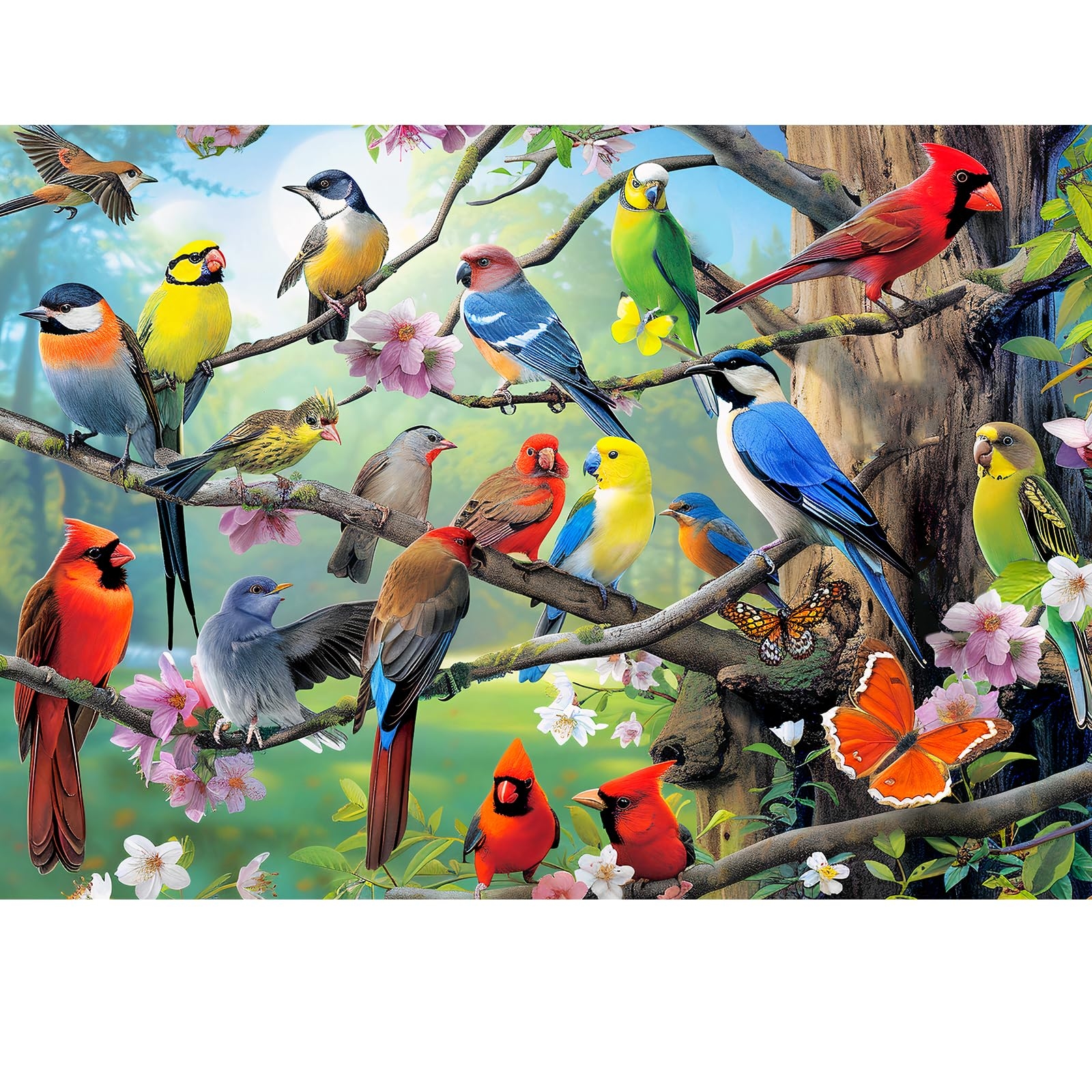 Amazon Puzzles For Adults 500 Pieces Bird Jigsaw Puzzles For Adults Colorful Hummingbird Puzzle Summer Cute Family Challenging Puzzle Games Toys Games