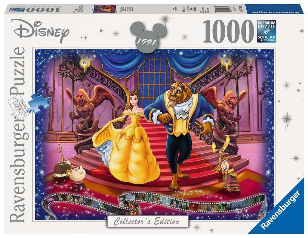 Amazon Ravensburger Disney Beauty And The Beast 1000 Piece Jigsaw Puzzle For Adults 19746 Every Piece Is Unique Softclick Technology Means Pieces Fit Together Perfectly Varios Toys Games