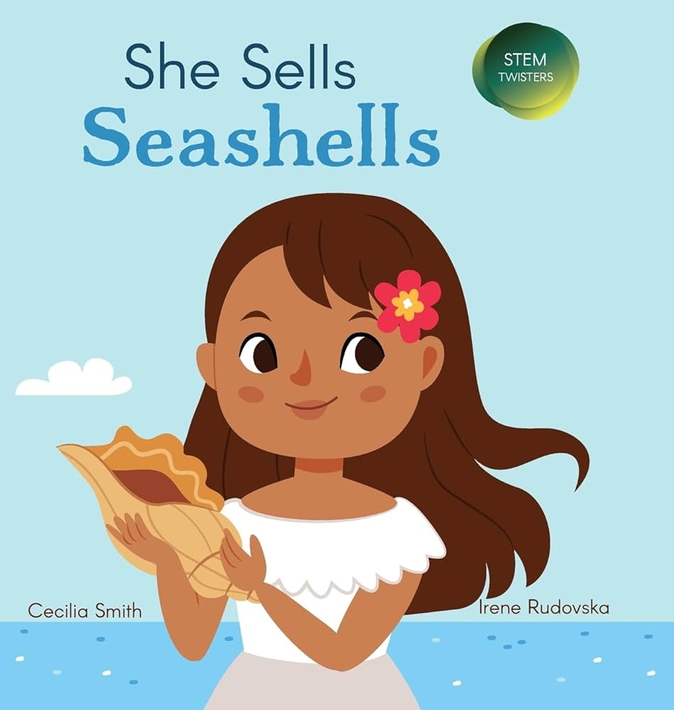Amazon She Sells Seashells Stem Twisters 9781532415791 Smith Cecilia Rudovska Irena Books