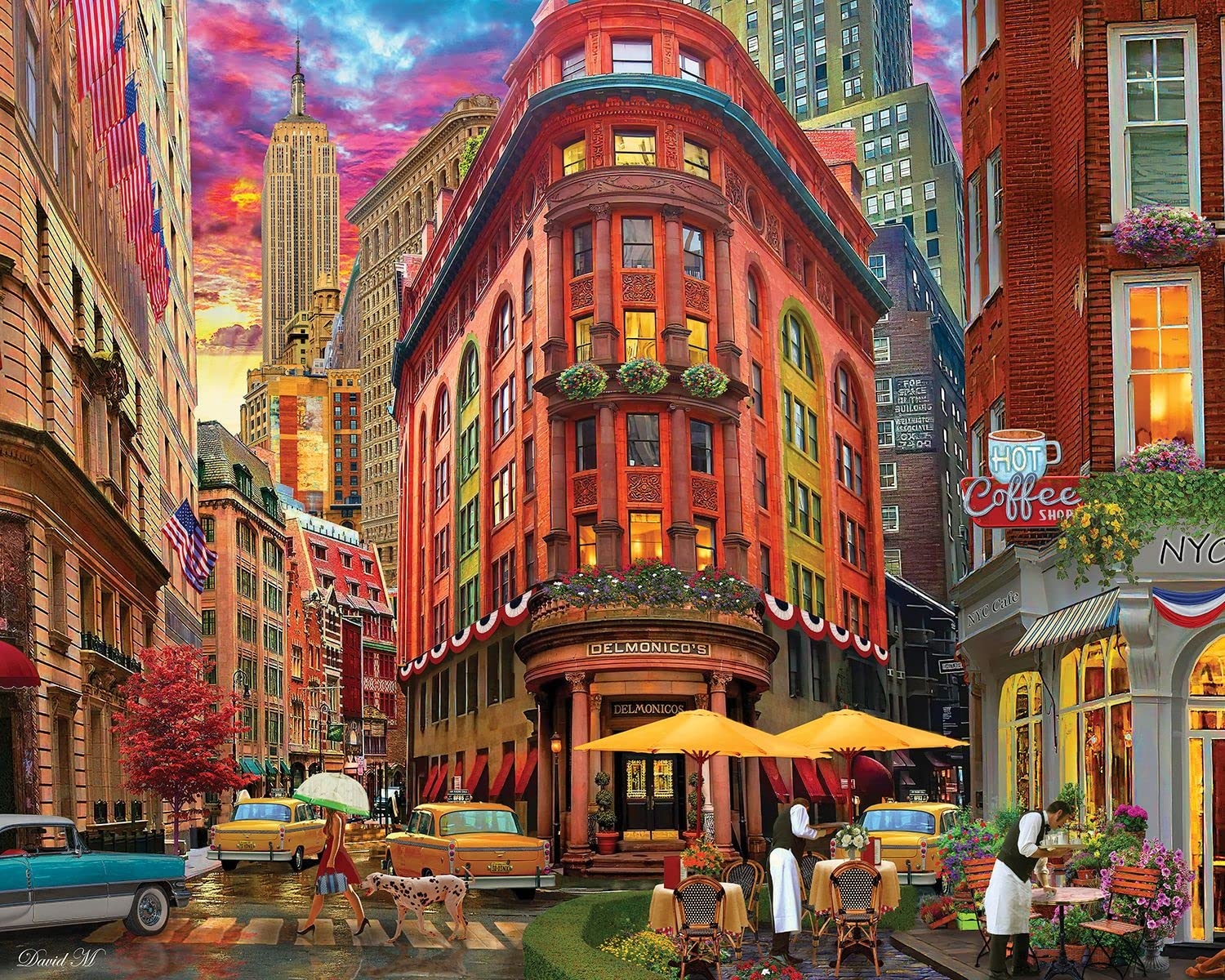 Amazon Springbok NYC Street 1000 Piece Jigsaw Puzzle For Adults New York City Scene Unique Cut Pieces Made In USA Toys Games