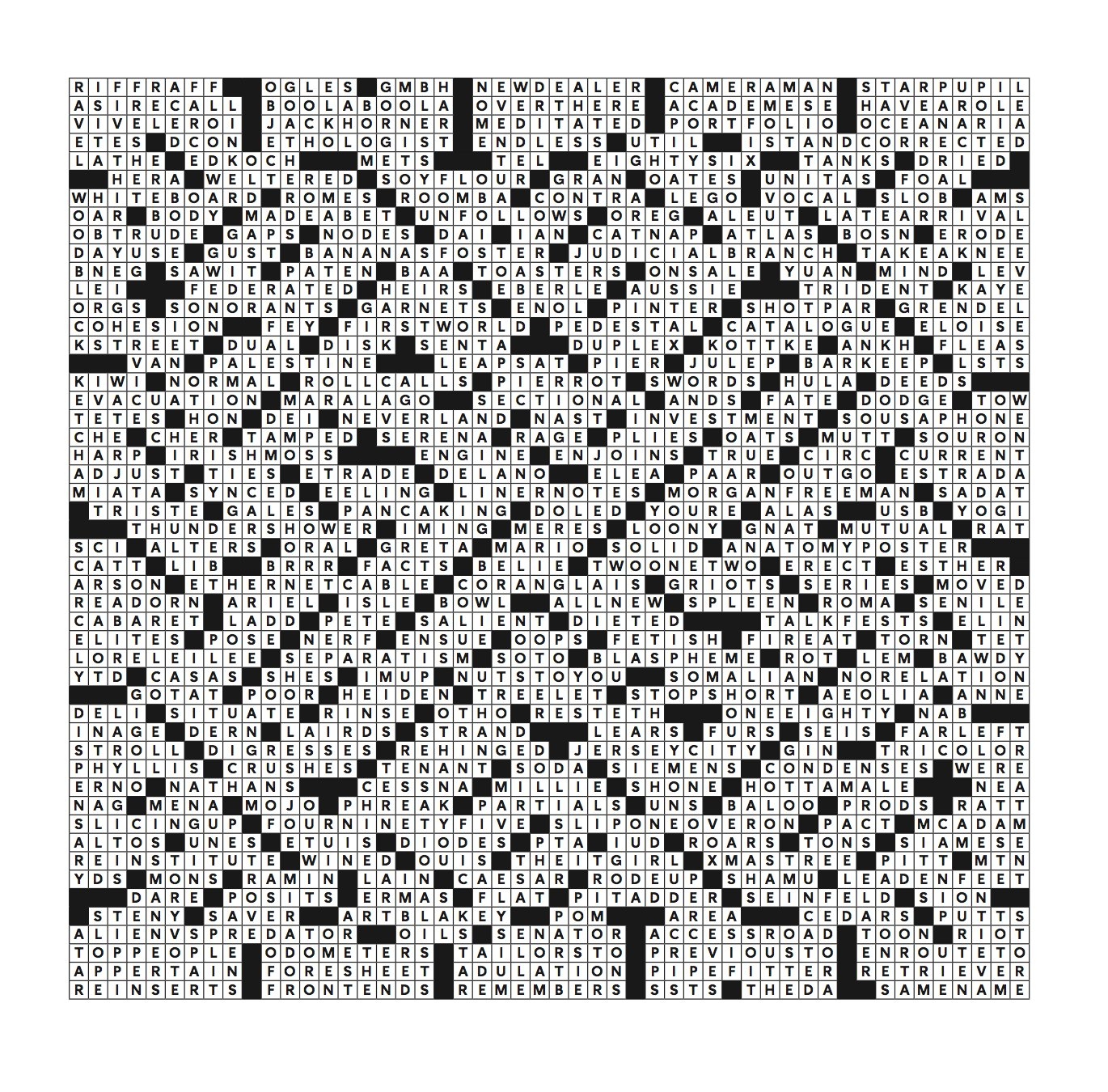 And The Winners Are Part 1 Report On The Super Mega Crossword Contest The New York Times