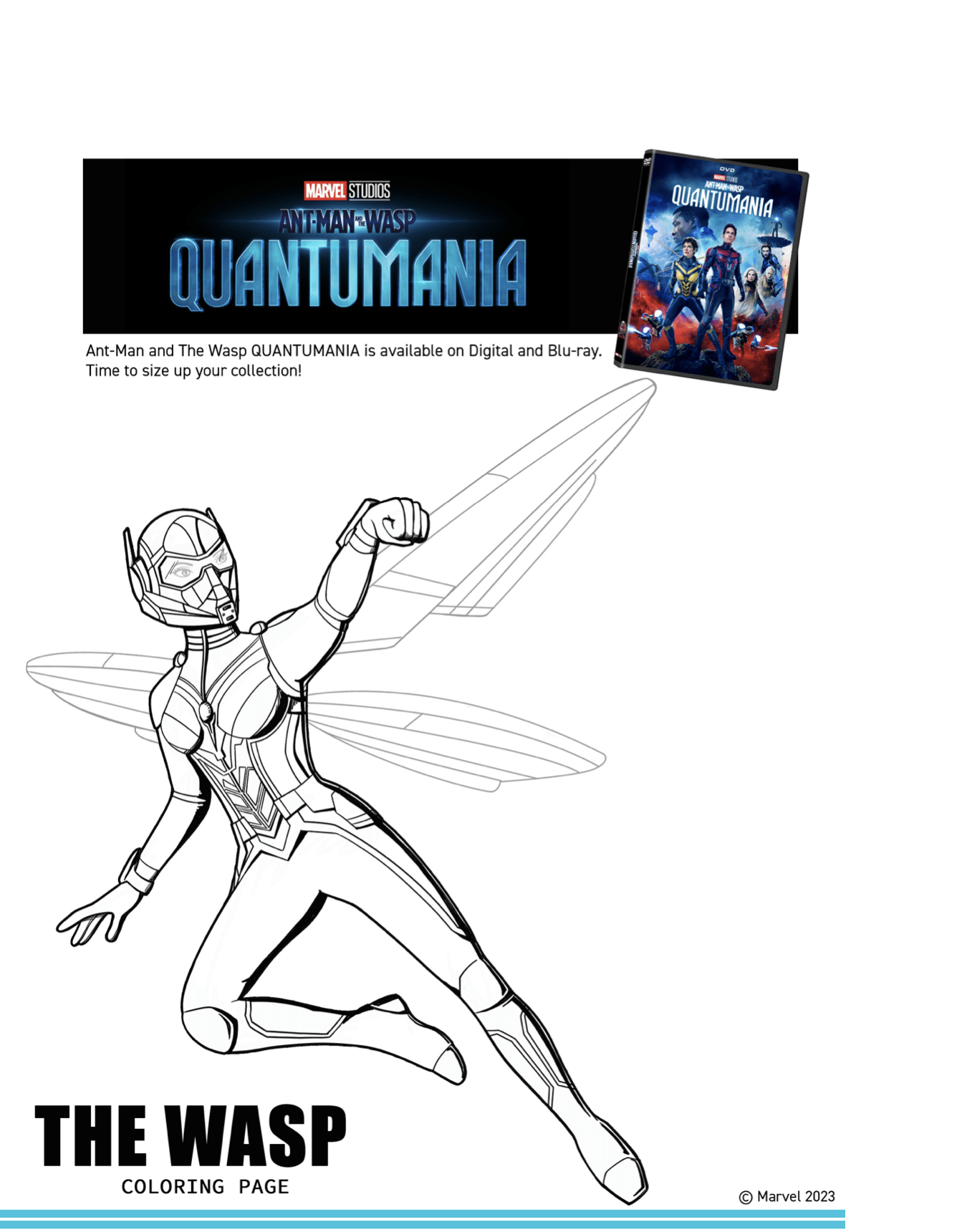 ant man coloring page