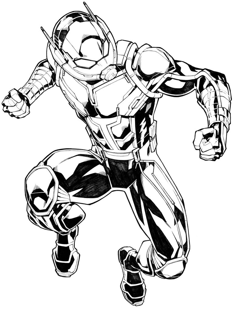 Ant Man Coloring Pages Best Coloring Pages For Kids