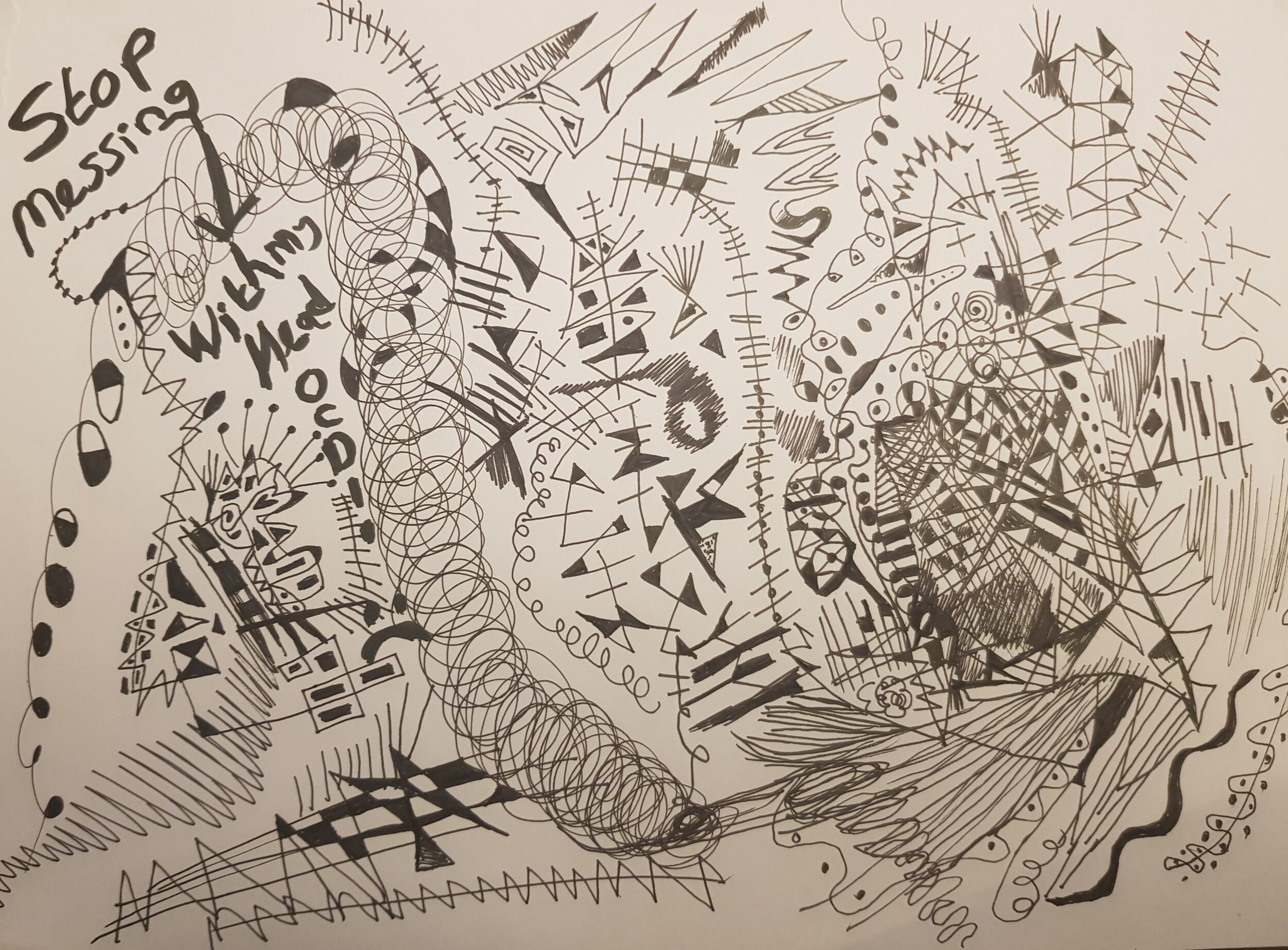 Artwork Created For Drawing OCD OCD UK