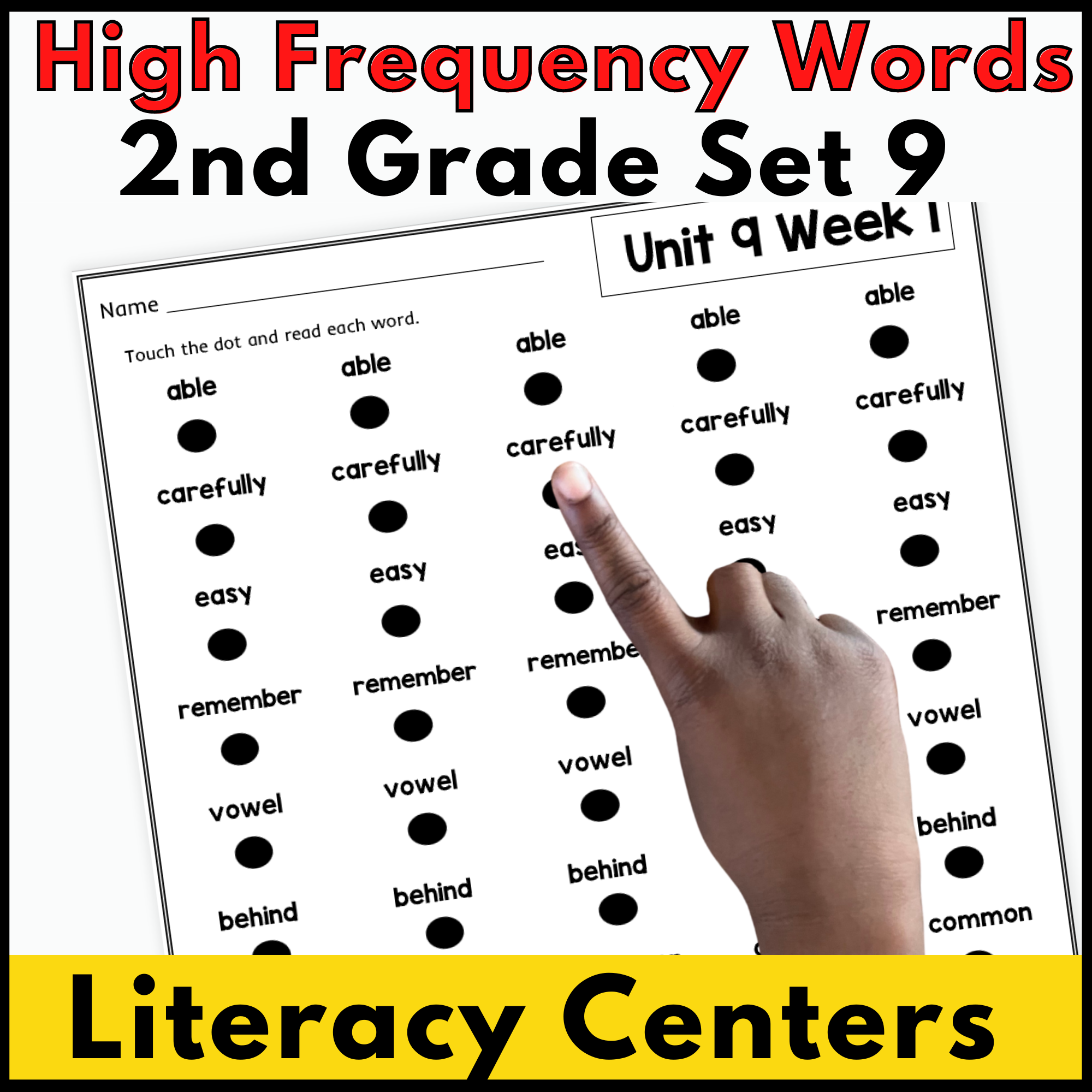 Benchmark Advance High Frequency Word Activities 2nd Grade Unit 9 Classful Benchmark Advance High Frequency Word Activities 2nd Grade Unit 9 Classful
