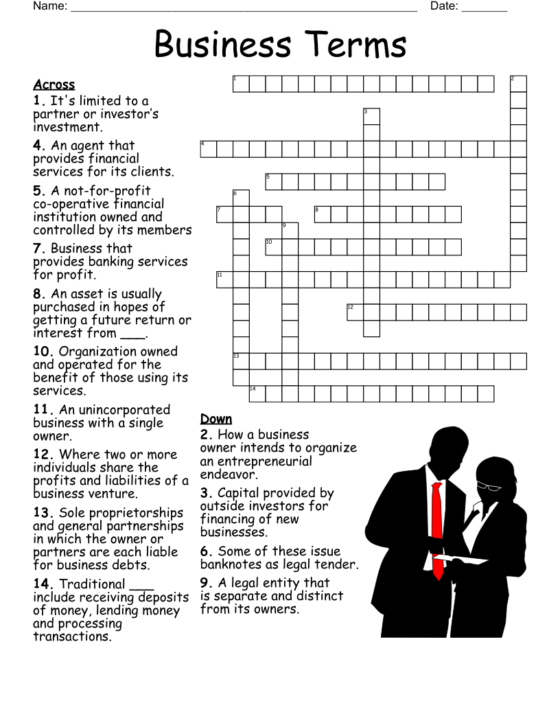 Benefits Crossword Puzzle WordMint