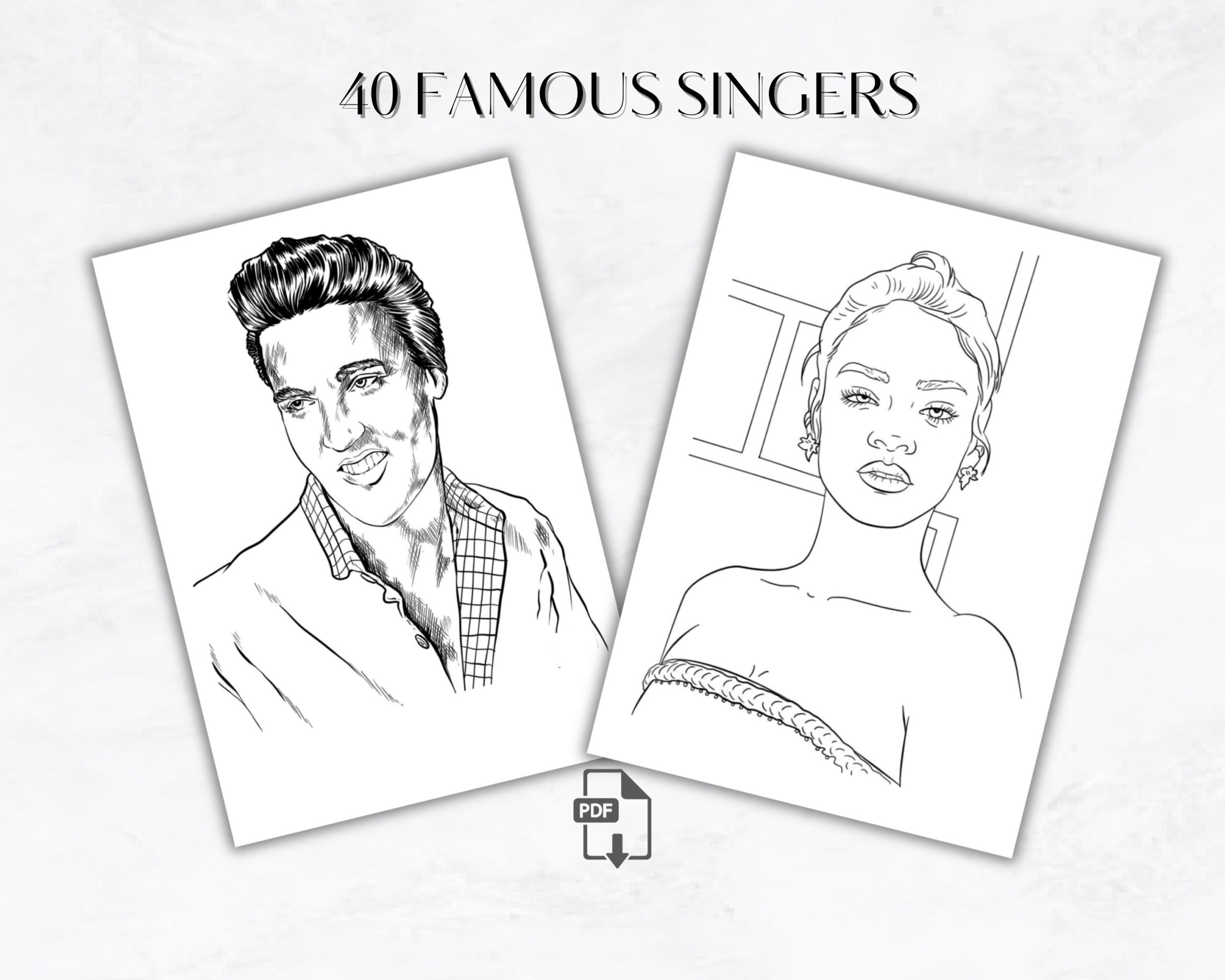 benson boone coloring pages