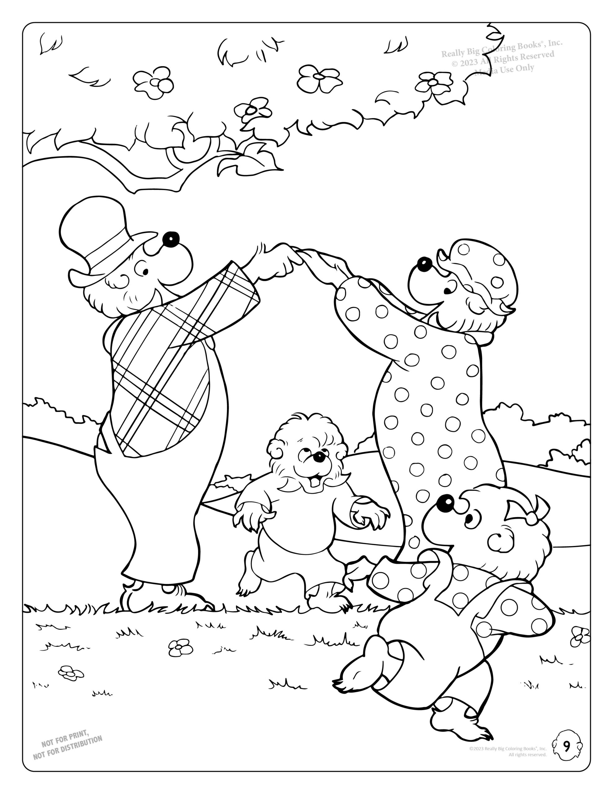 Berenstain Bears Coloring And Activty Book