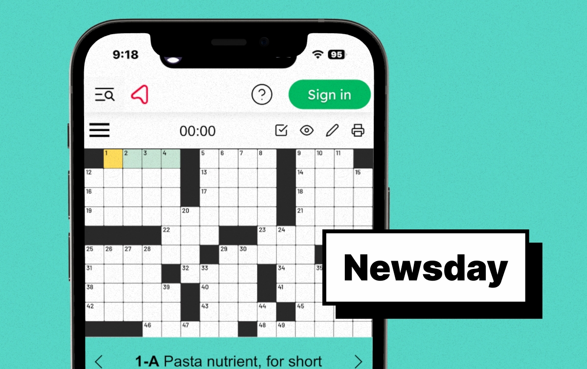 newsday crossword answers today