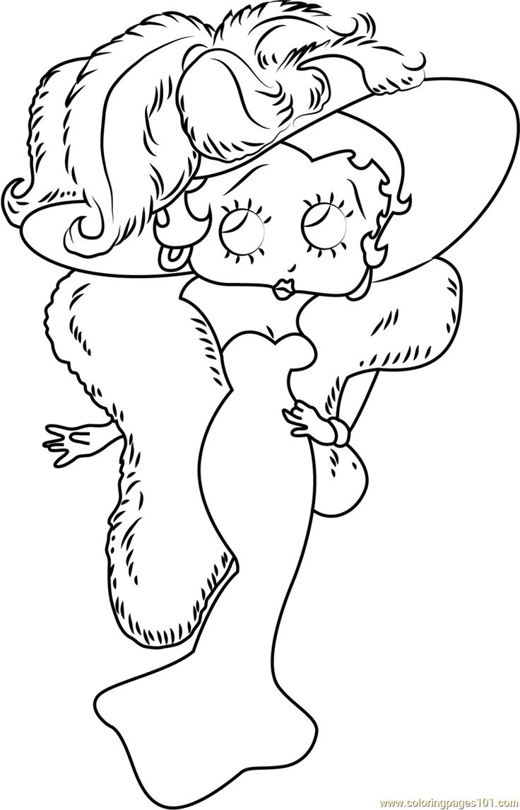 coloring pages betty boop coloring pages betty boop