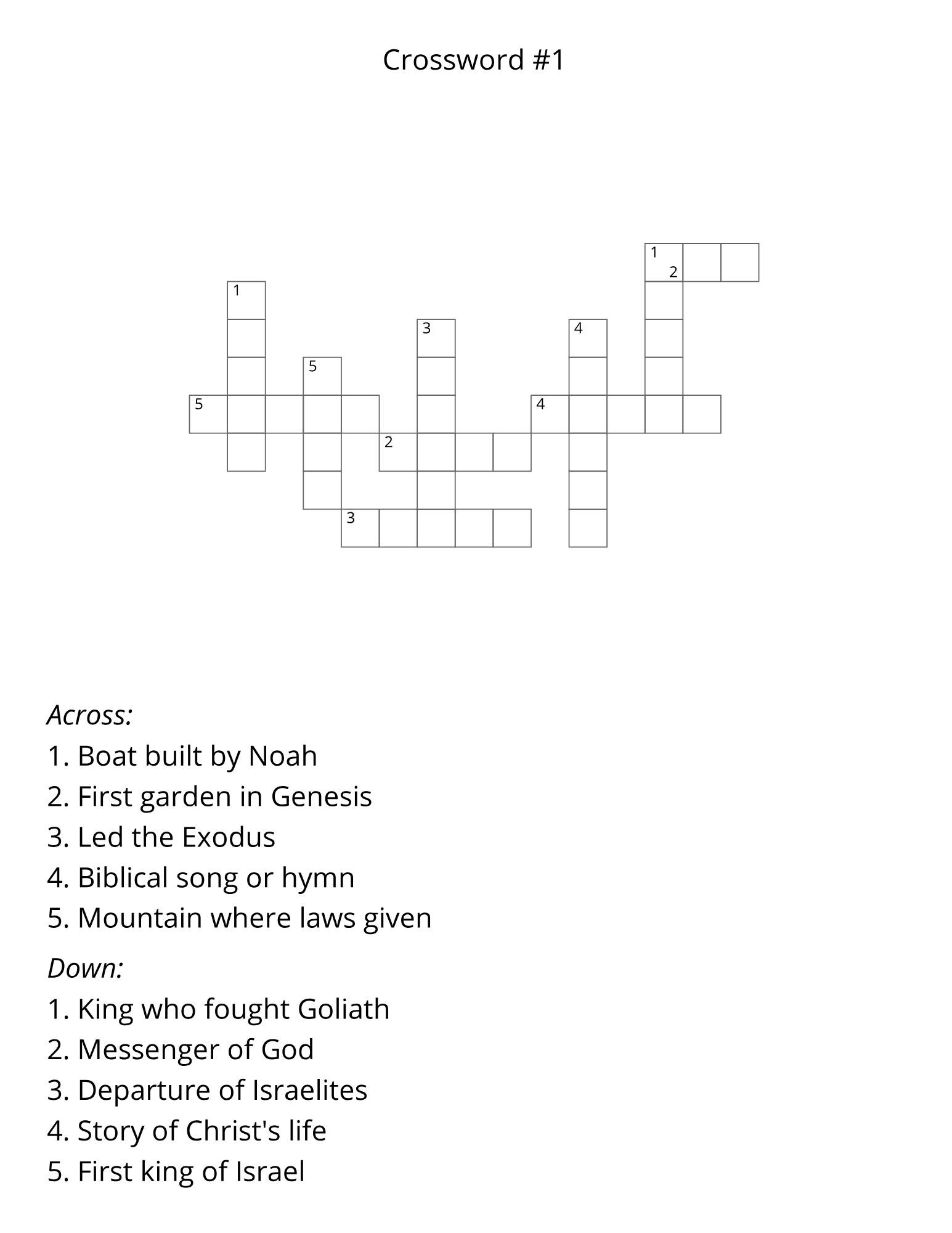 biblical boats crossword clue biblical boats crossword clue