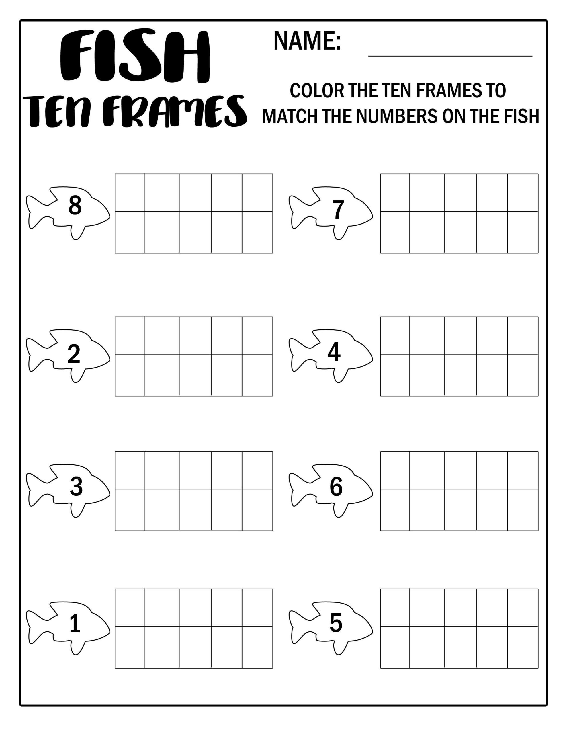 fun worksheets for kindergarten