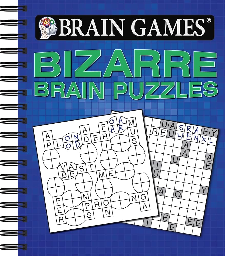 Brain Games Bizarre Brain Puzzles Publications International Ltd Brain Games 9781680225310 Amazon Books