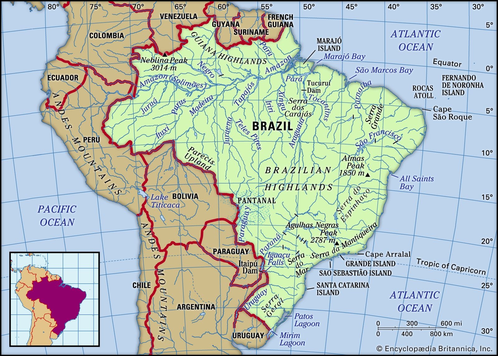 Brazil History Map Culture Population Facts Britannica