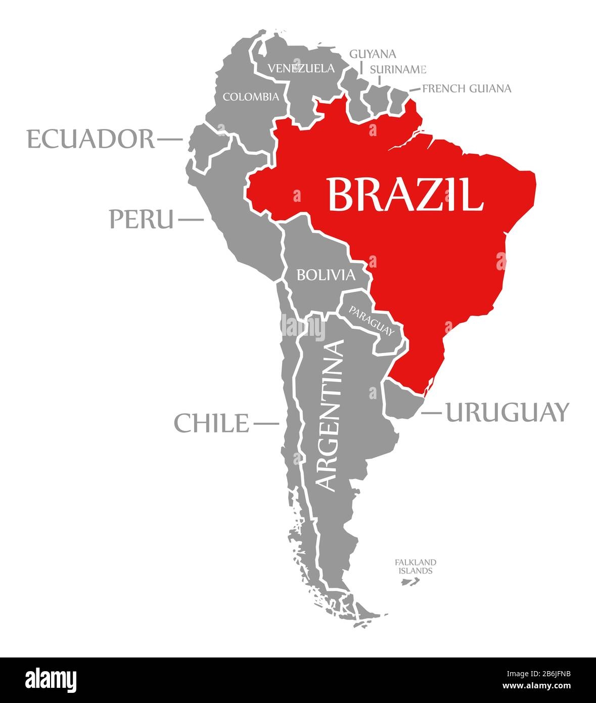 is brazil a continent