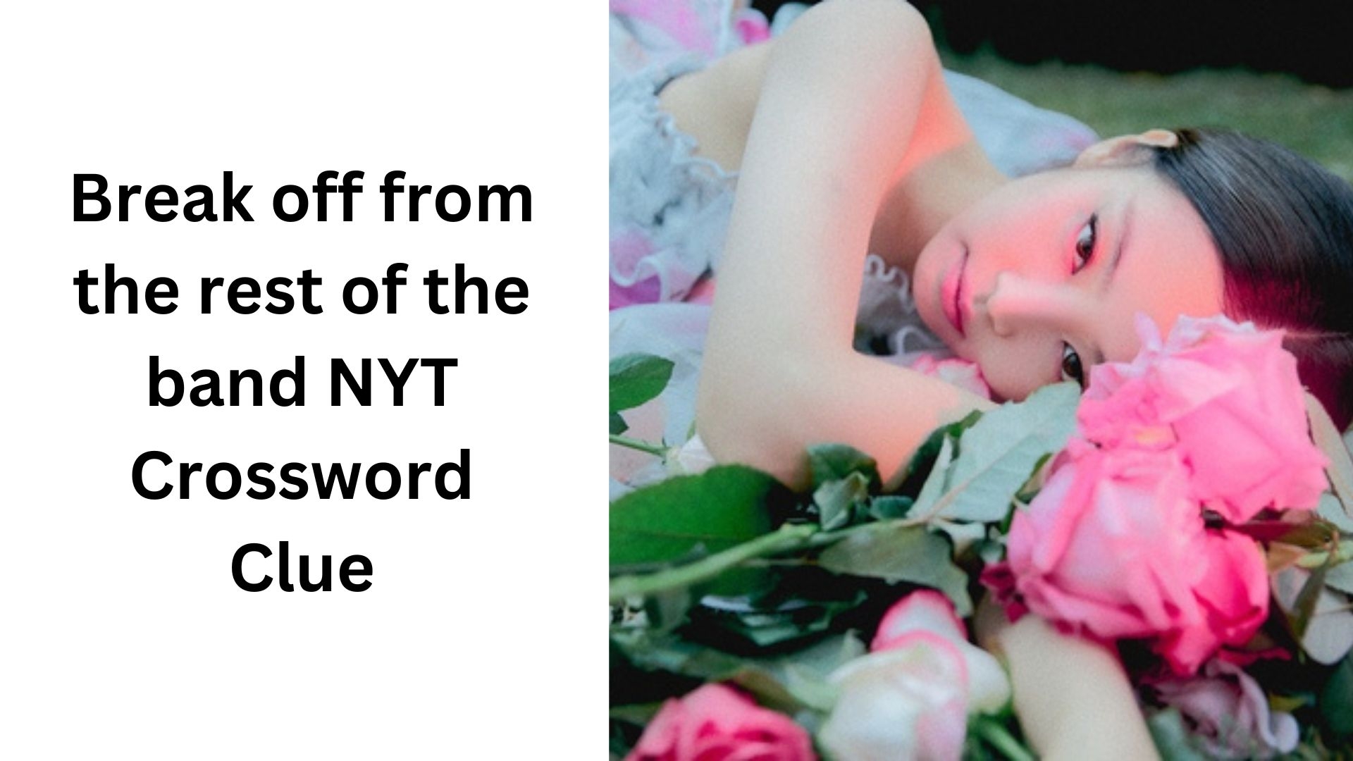 Break Off From The Rest Of The Band NYT Crossword Clue October 5 2024