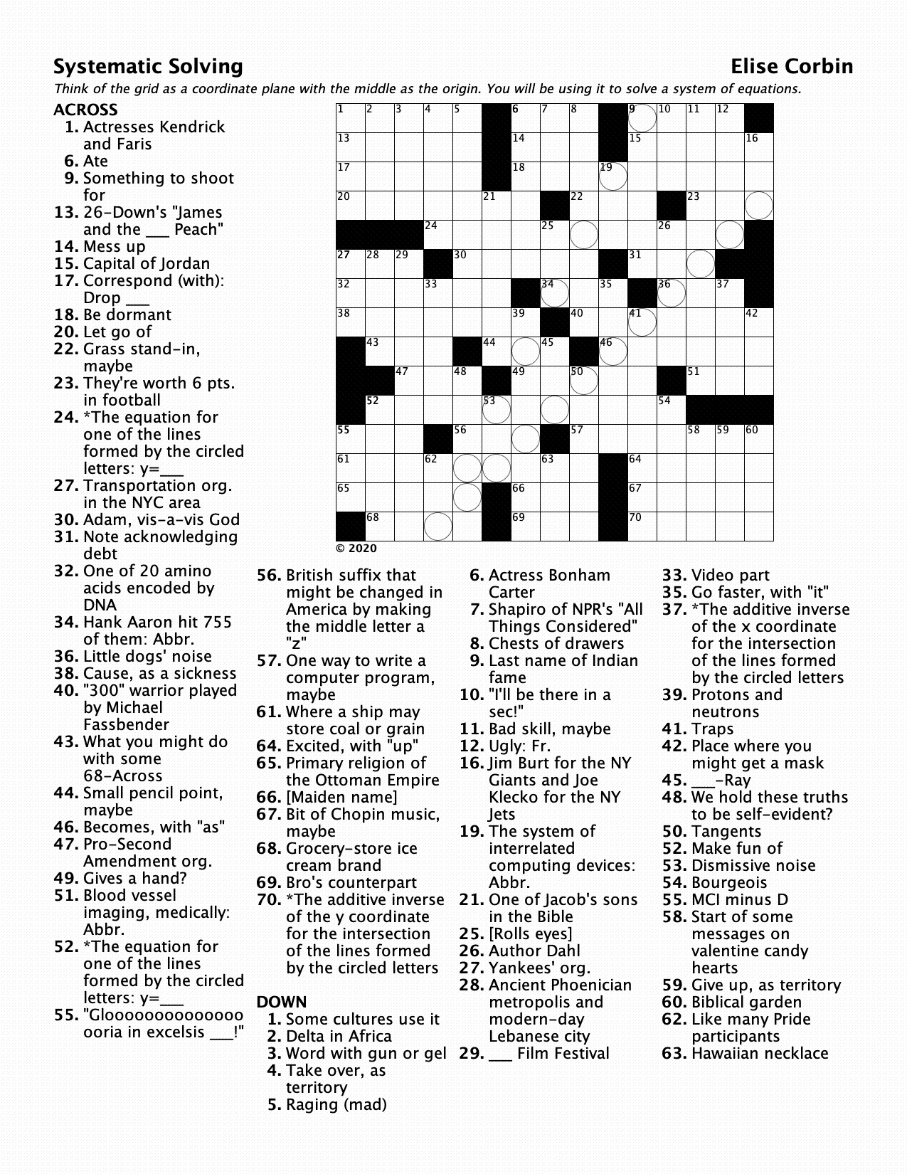 daily pop crossword answers