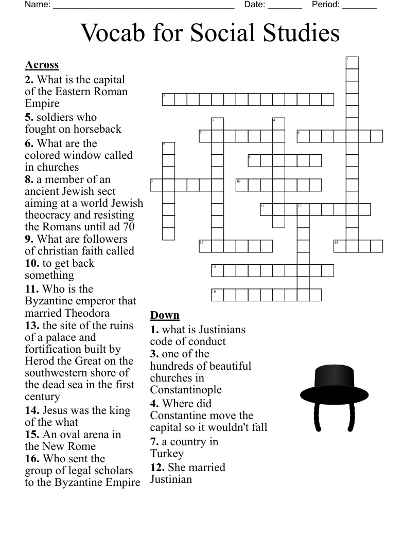 Canadian Capitals Crossword WordMint