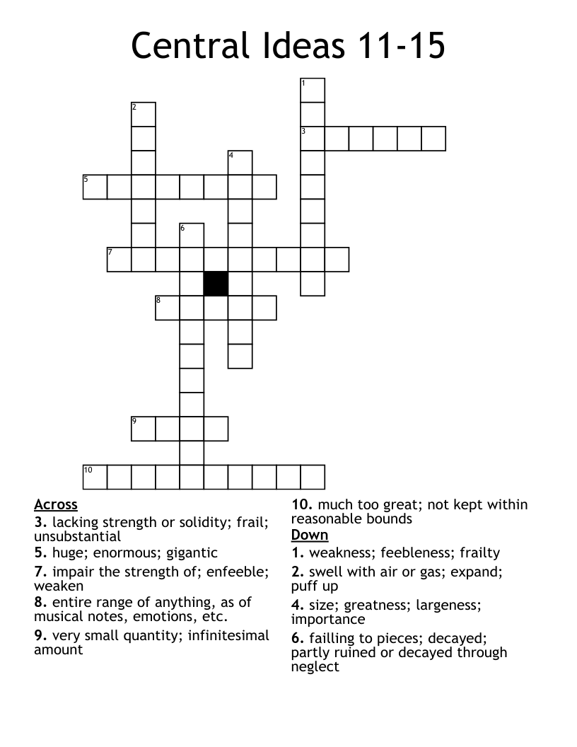 huge amount crossword clue