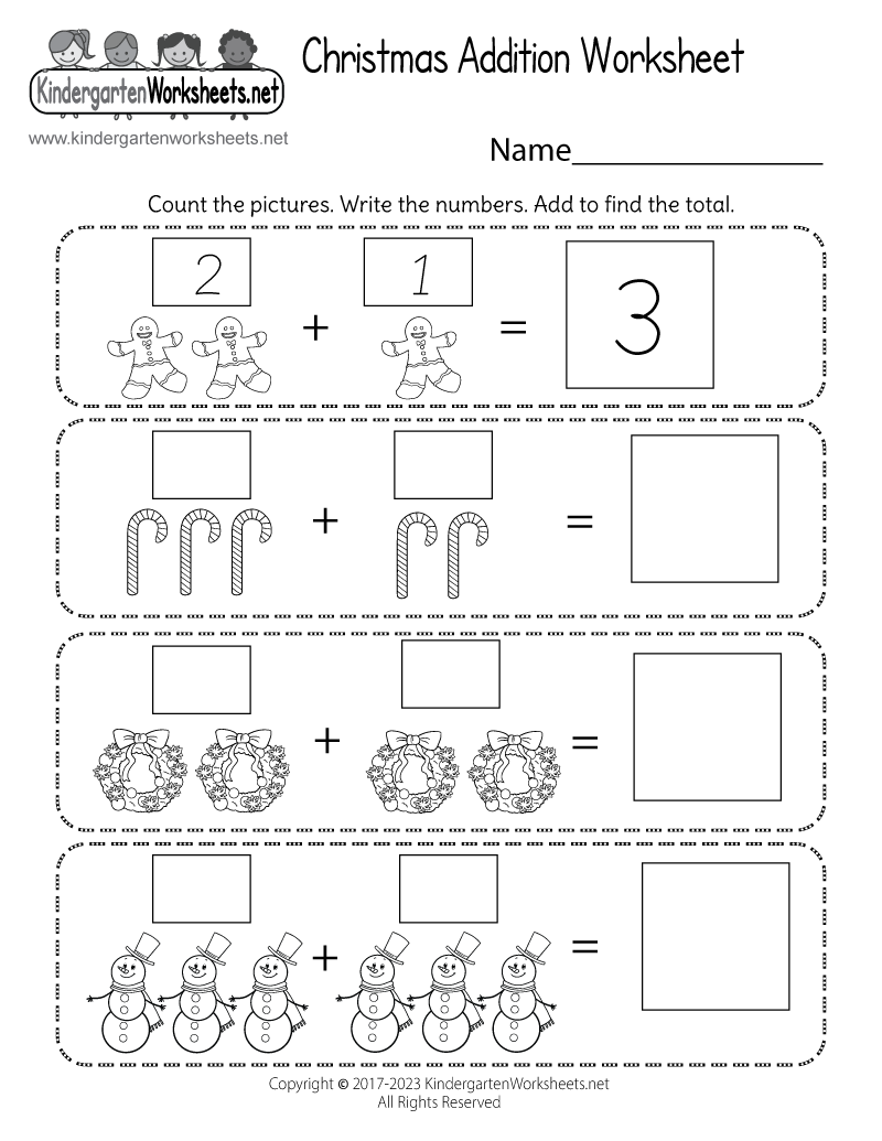 addition sheets for kindergarten addition sheets for kindergarten
