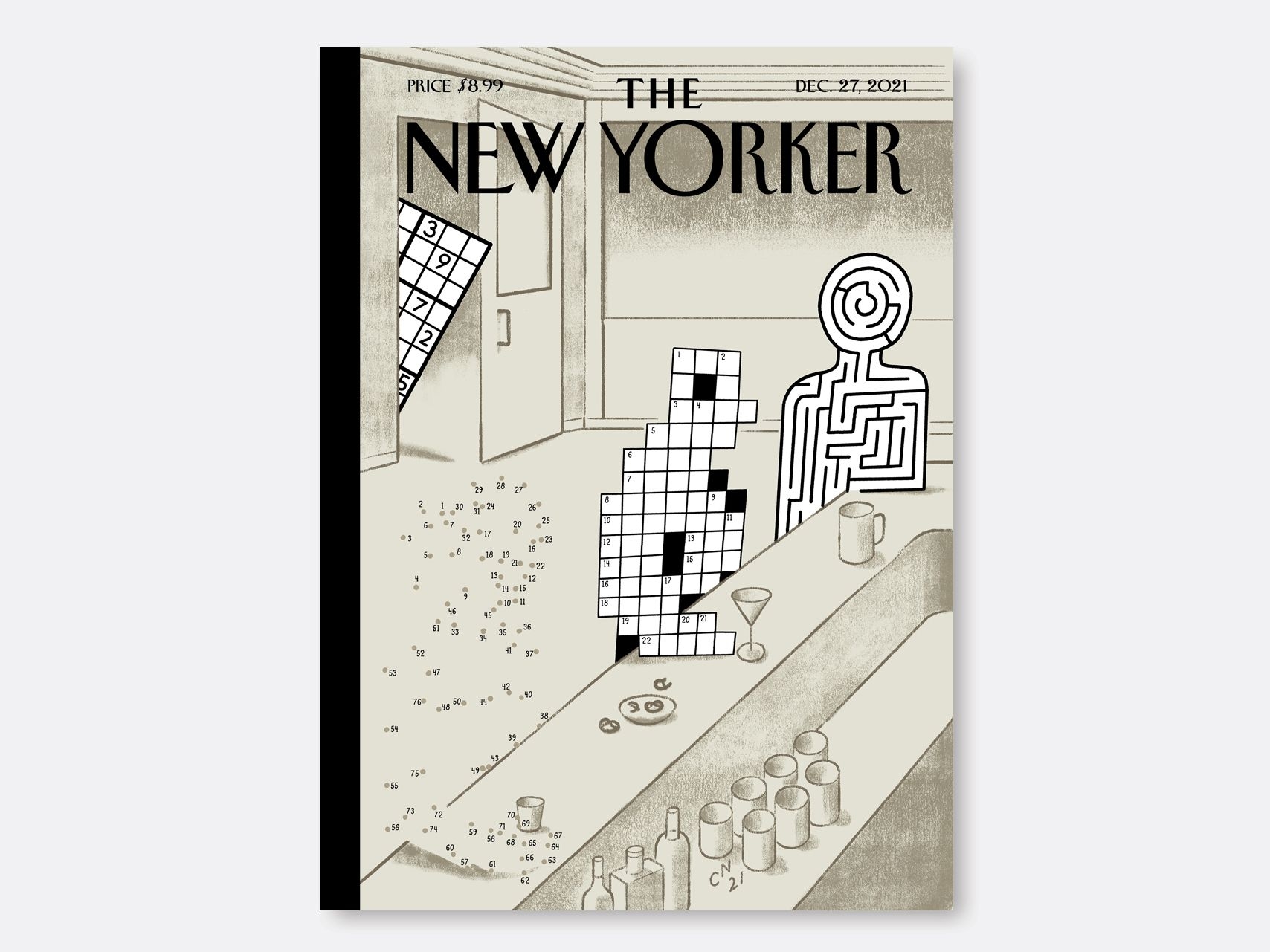 new yorker magazine cover puzzles