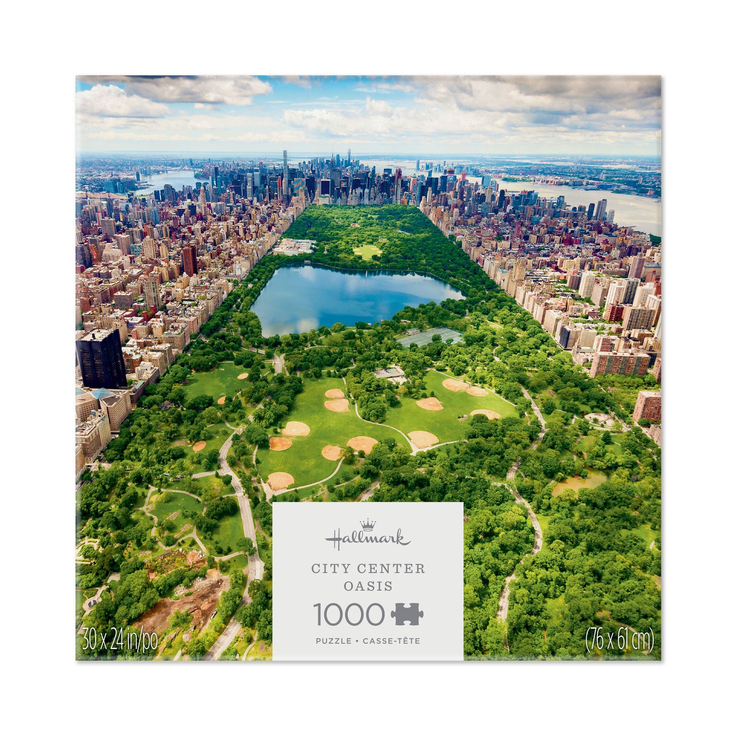 City Center Oasis NYC Central Park 1000 Piece Jigsaw Puzzle Puzzles Hallmark