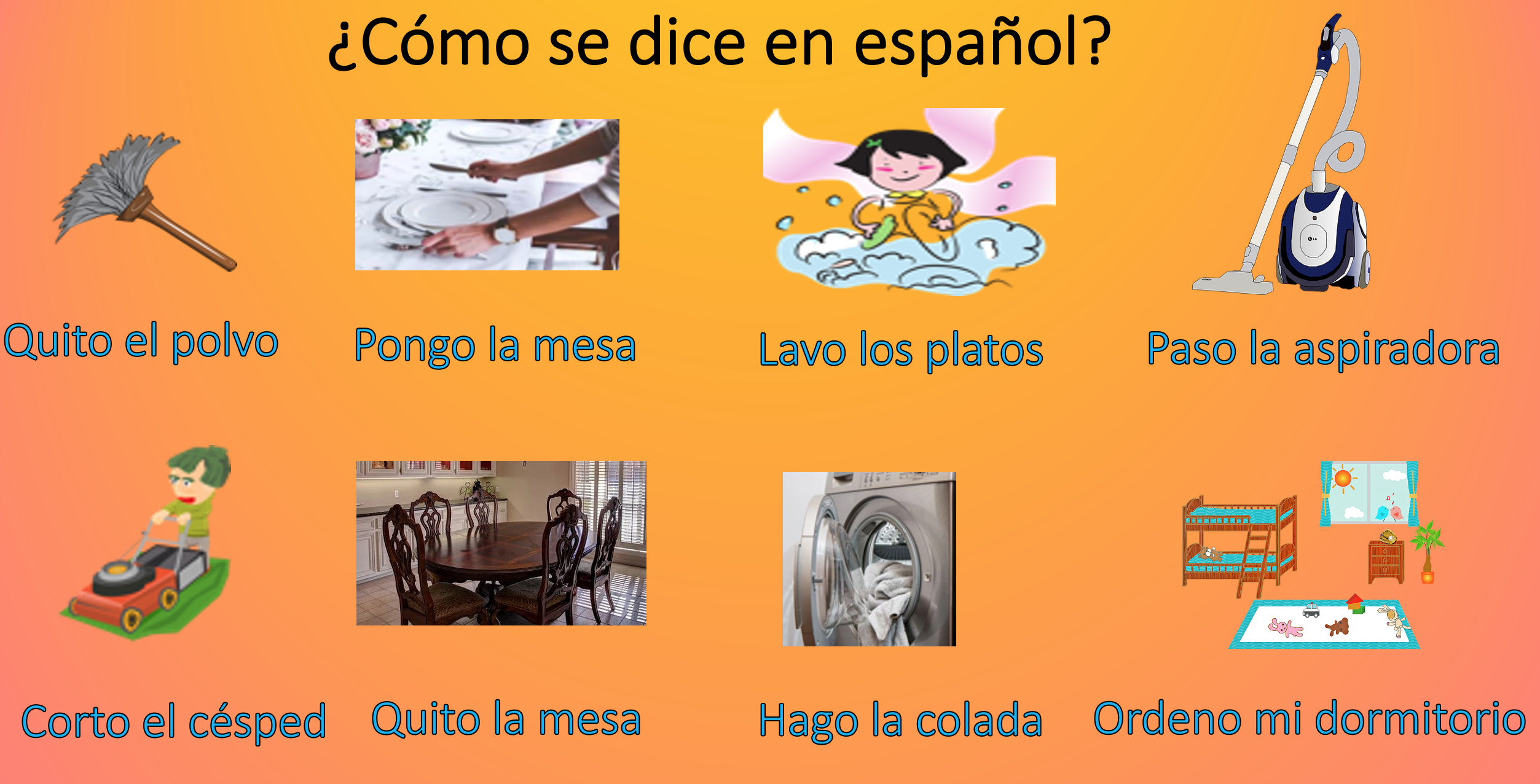 Claro 1 Mi Casa 4 6 Ayudo En Casa Teaching Resources Claro 1 Mi Casa 4 6 Ayudo En Casa Teaching Resources