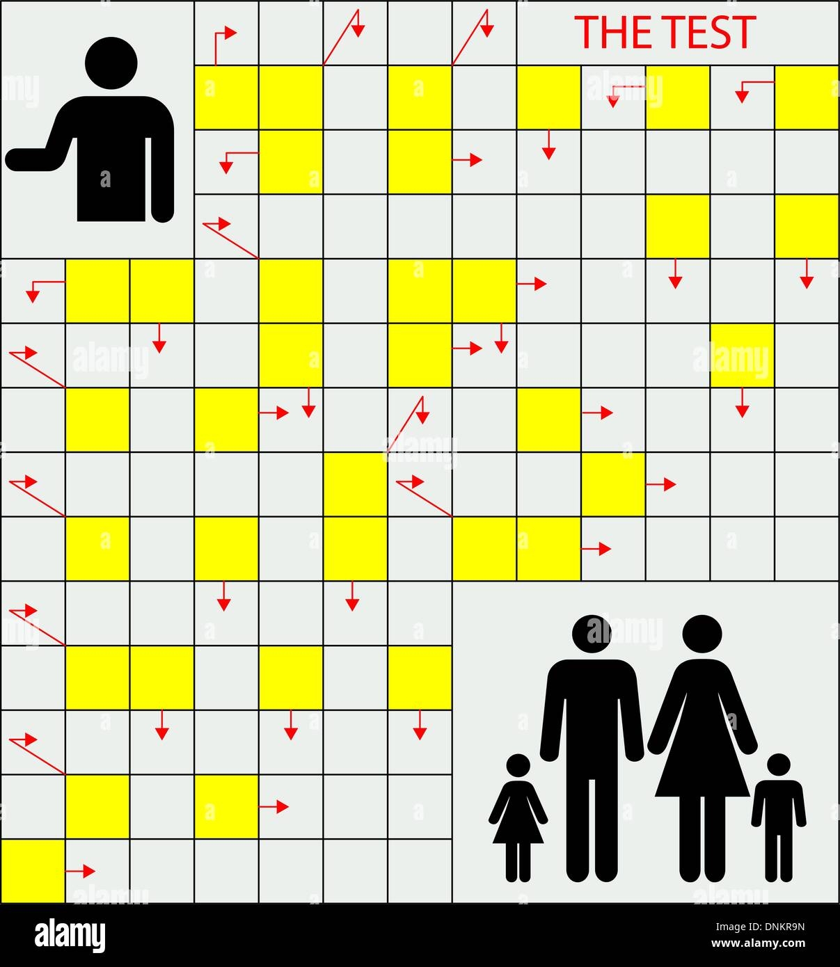 Clue In Square Stock Vector Images Alamy