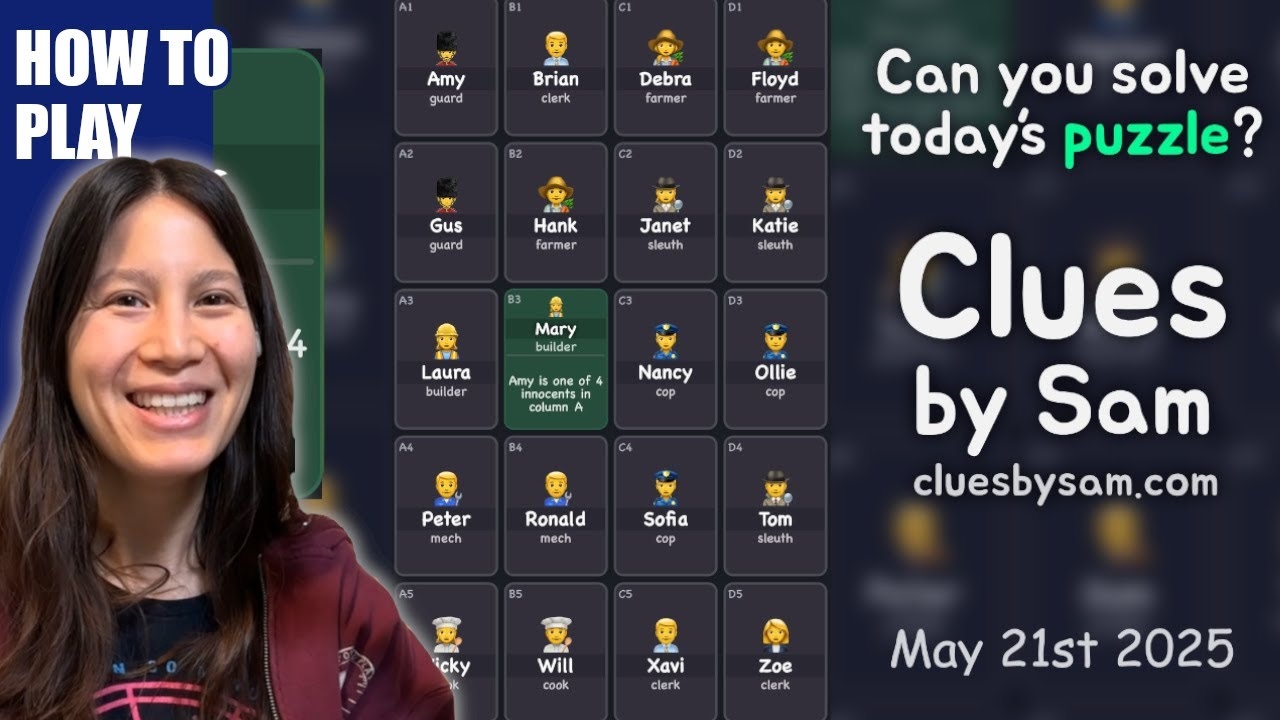 clues by sam difficult archive