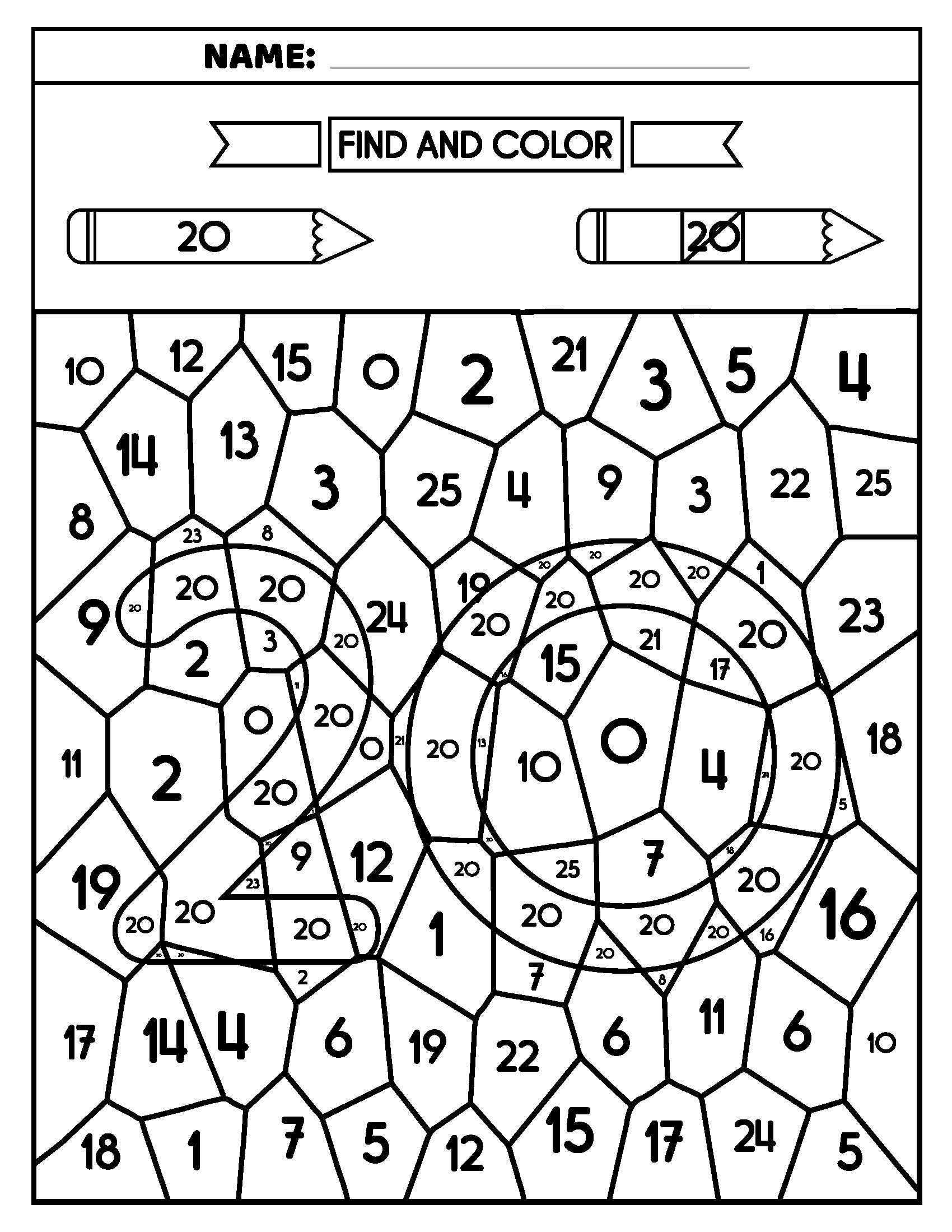 kindergarten worksheets color by number kindergarten worksheets color by number