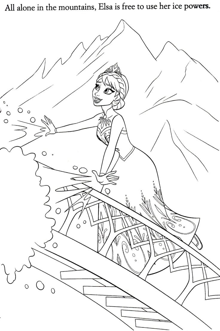 Coloriage La Reine Des Neiges Coloriage La Reine Des Neiges