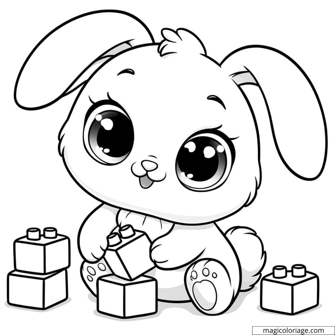 baby bunny coloring page baby bunny coloring page