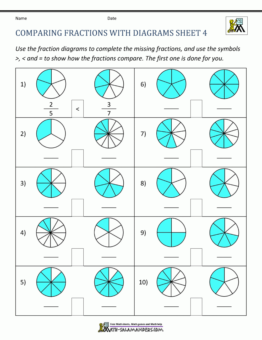 fractions worksheet with pictures fractions worksheet with pictures