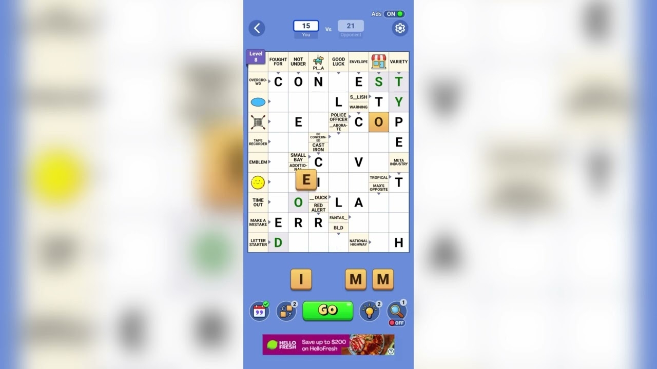 Crossword Go Gameplay Walkthrough Level 8 YouTube Crossword Go Gameplay Walkthrough Level 8 YouTube