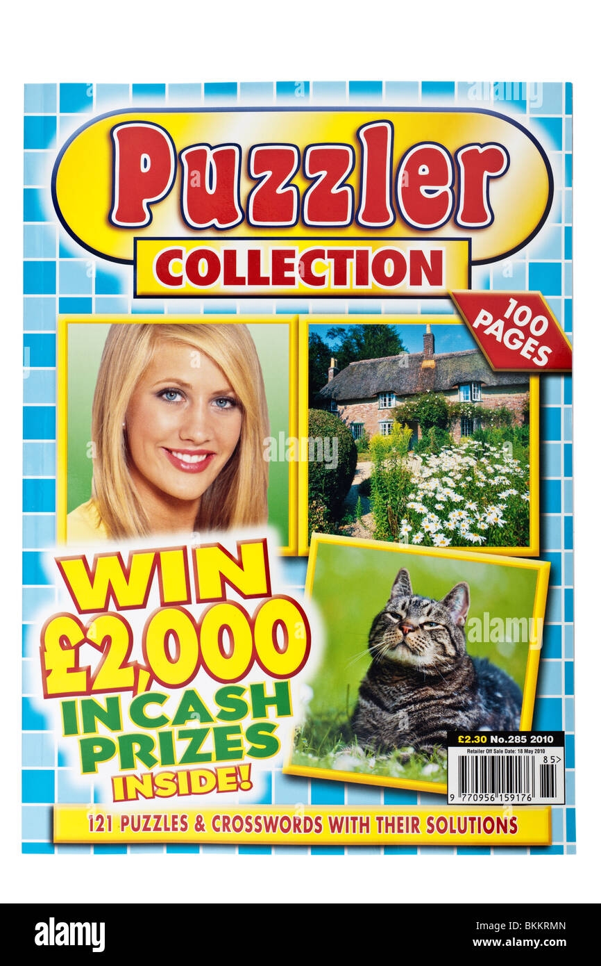 Crossword Magazine Cut Out Stock Images Pictures Alamy